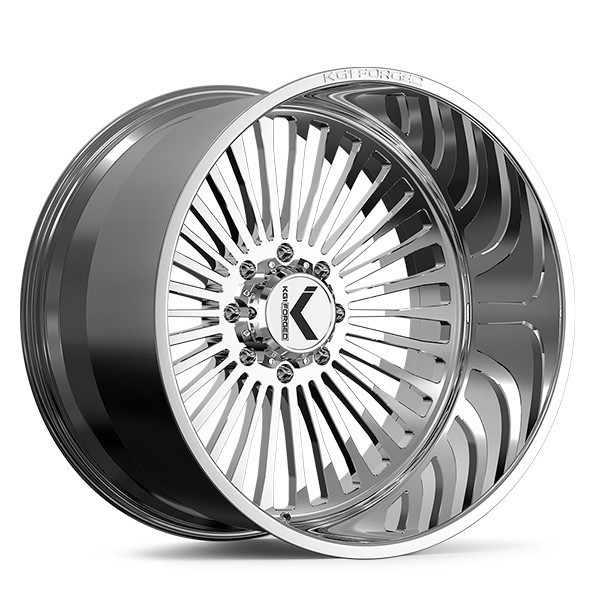 KG1 Forged Wheels Vegas KF051 Polished 30x14 -76mm Offset 5x127 (5x5),5x150,6x135,6x139.7 (6x5.5),8x165.1 (8x6.5),8x180
