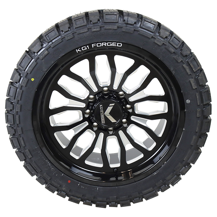 KG1 Forged KC017 Heathen Gloss Black Milled Kenda Klever R/T