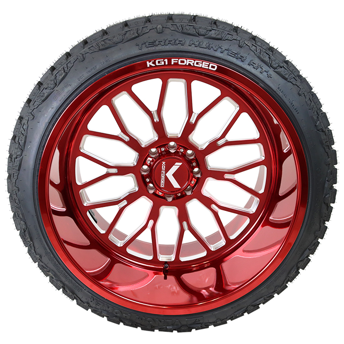 KG1 Forged KC019 Jacked Red Milled Venom Power Terra Hunter R/T Plus