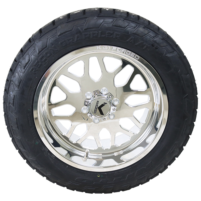 KG1 Forged KT001 Veteran Polished Nitto Recon Grappler A/T