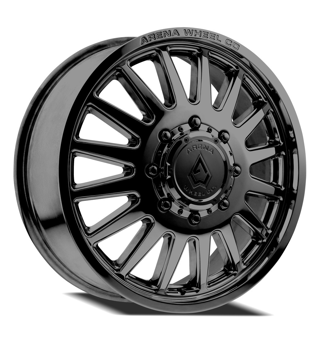 Arena Dually Front Rival A110 - Glossy Black | 22x8.25 105mm | 8x210