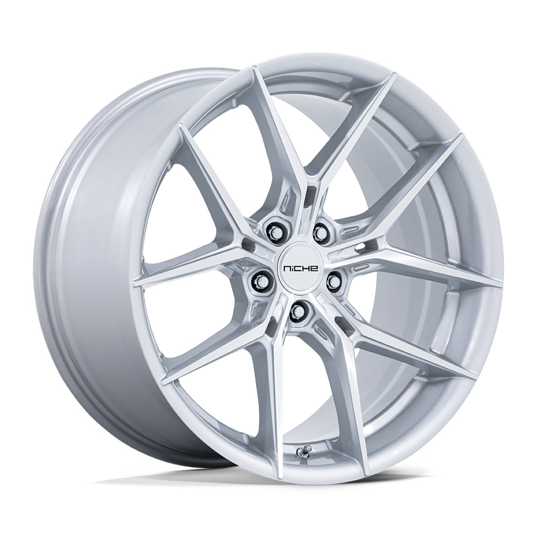 Niche Wheels Prodigy 5 NC279 Silver with Machined Face 20x11 50mm Offset 5x120