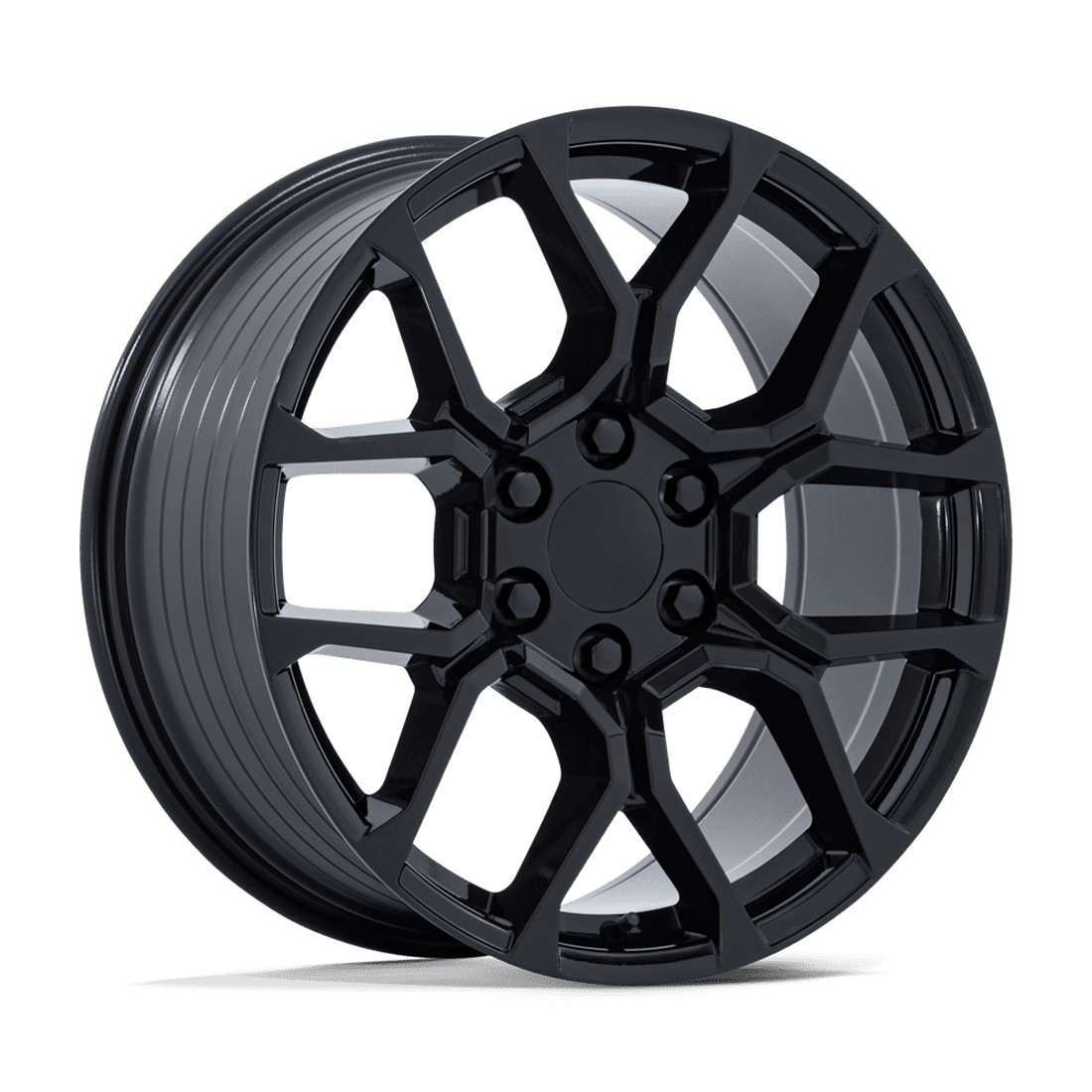 Performance Replicas Wheels PR233 Gloss Black 20x9 24mm Offset 6x139.7 (6x5.5)