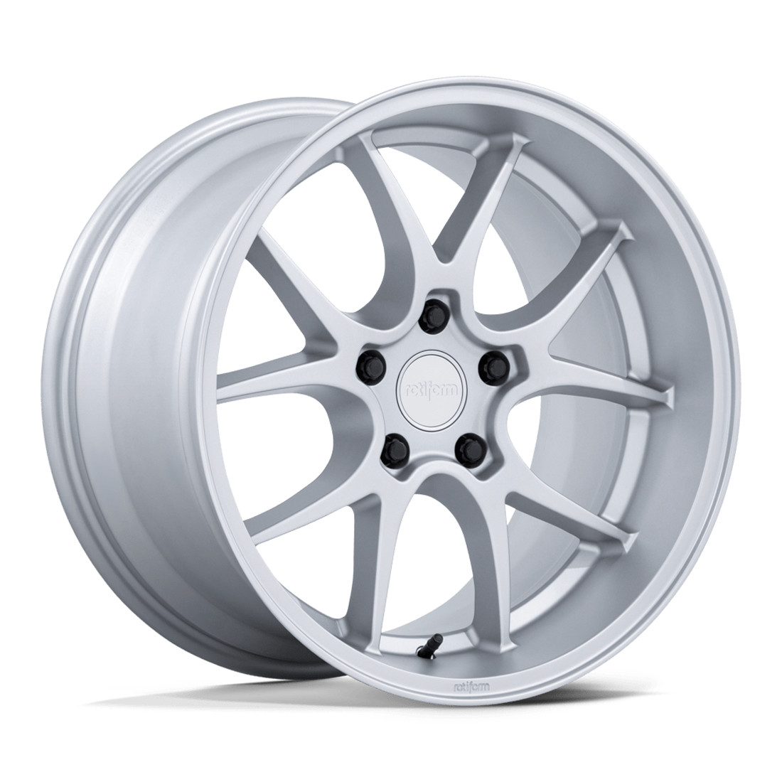 Rotiform Wheels LTN-J RC207 Matte Silver 18x8.5 35mm Offset 5x114.3 (5x4.5)
