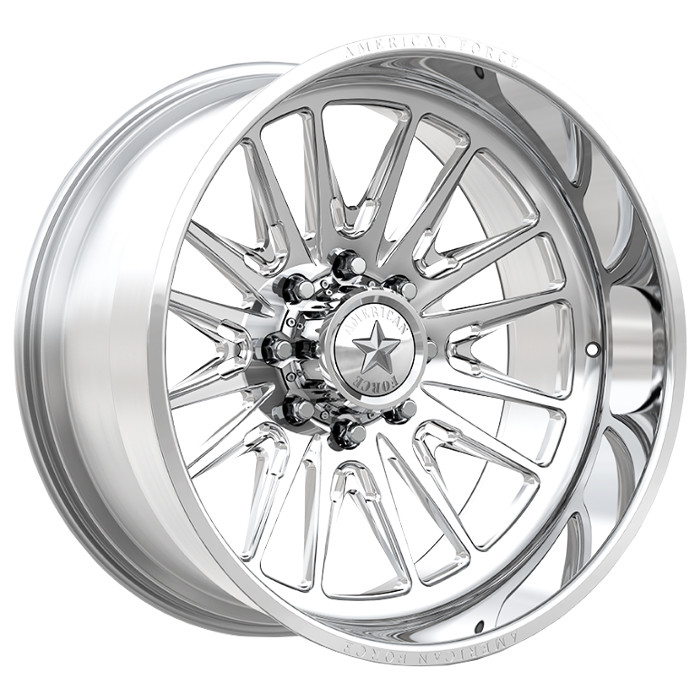 American Force Forged Wheels Notch SFCC CKH48 Polished 24x14 -90mm Offset 8x180