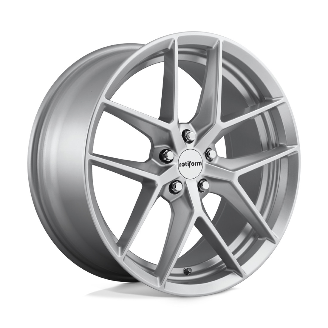 Rotiform Wheels FLG R133 Gloss Silver 18x8.5 45mm Offset 5x108