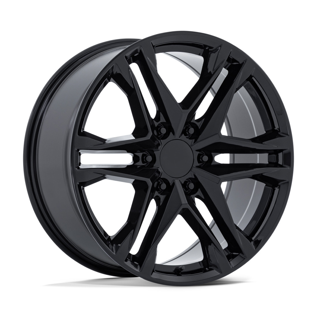 Performance Replicas Wheels PR238 Gloss Black 18x8.5 37mm Offset 6x132