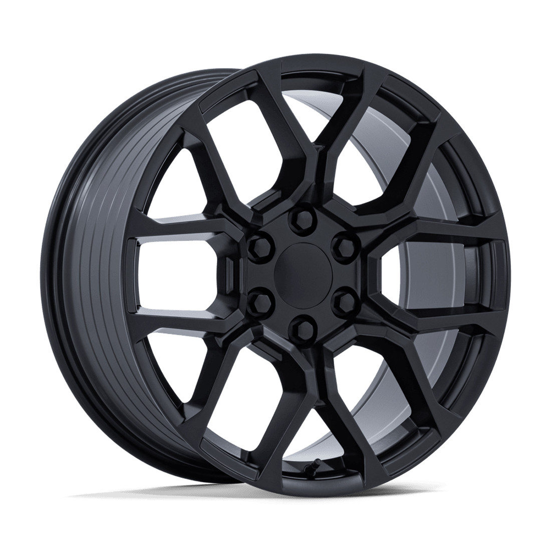 Performance Replicas Wheels PR233 Satin Black 20x9 24mm Offset 6x139.7 (6x5.5)