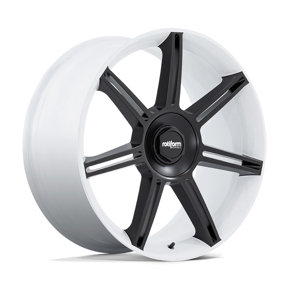 Rotiform Wheels FRA FRA Gloss White with Matte Black Spokes 22x10 56mm Offset 5x130