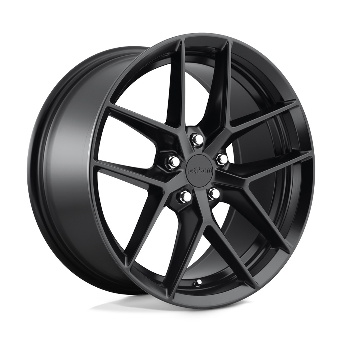 Rotiform Wheels FLG R134 Matte Black 18x8.5 45mm Offset 5x114.3 (5x4.5)