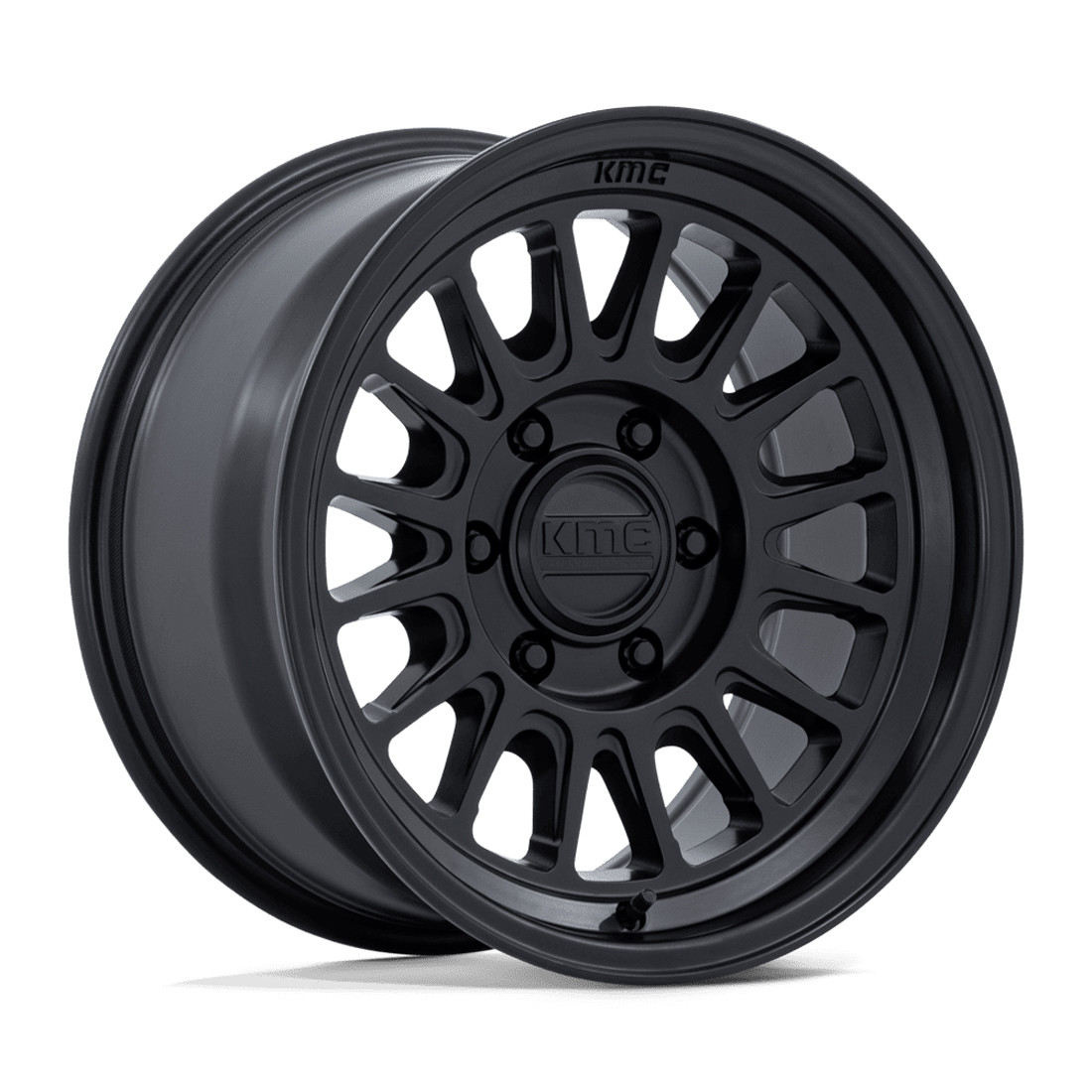 KMC Wheels Impact FFT KM733 Matte Black 17x8.5 0mm Offset 6x139.7 (6x5.5)
