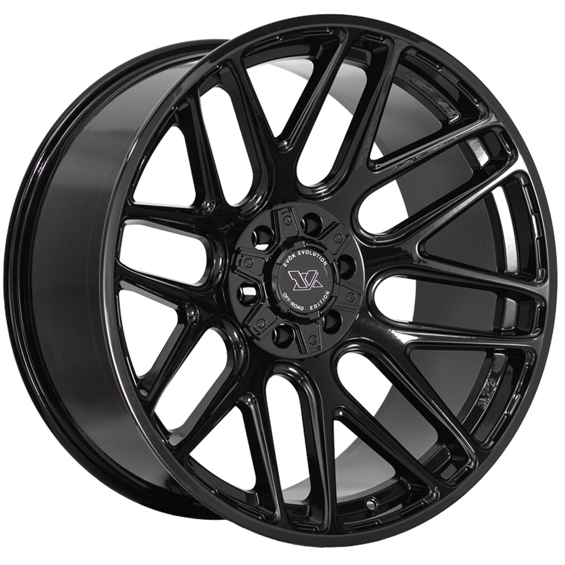 Evok Wheels EV501 Gloss Black 20x9 0mm Offset 8x170