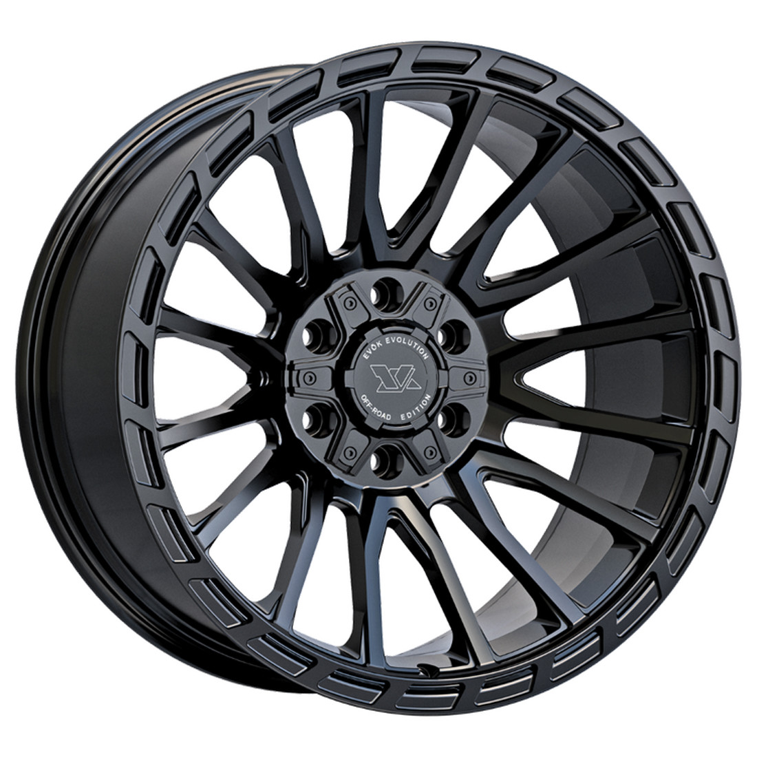 Evok Wheels EV601 Gloss Black 17x9 -12mm Offset 6x139.7 (6x5.5),6x135