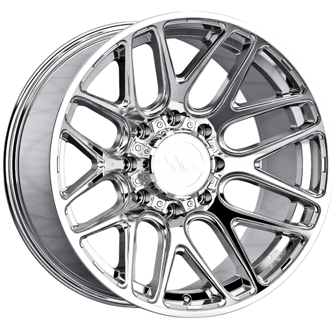 Evok Wheels EV501 Chrome 20x9 0mm Offset 8x165.1 (8x6.5)