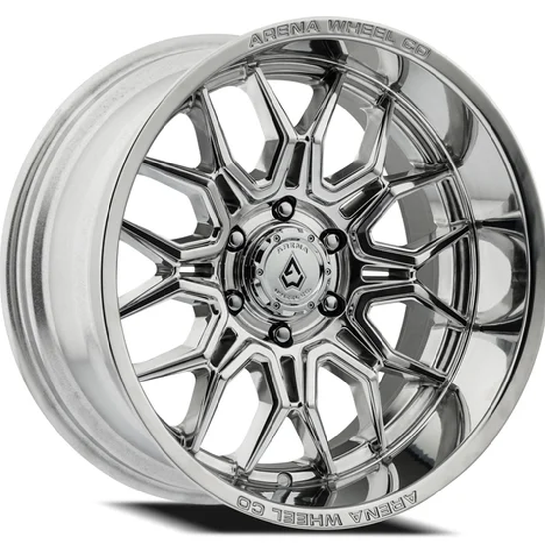 Arena Wheel Co Wheels A117 Violator Polished Milled 20x10 -18mm Offset 6x139.7 (6x5.5)