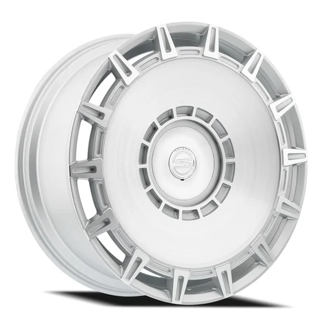 Select Precision Alloys Wheels S106 Apollo Gloss Silver Brushed 22x10.5 38mm Offset 5x112,5x120