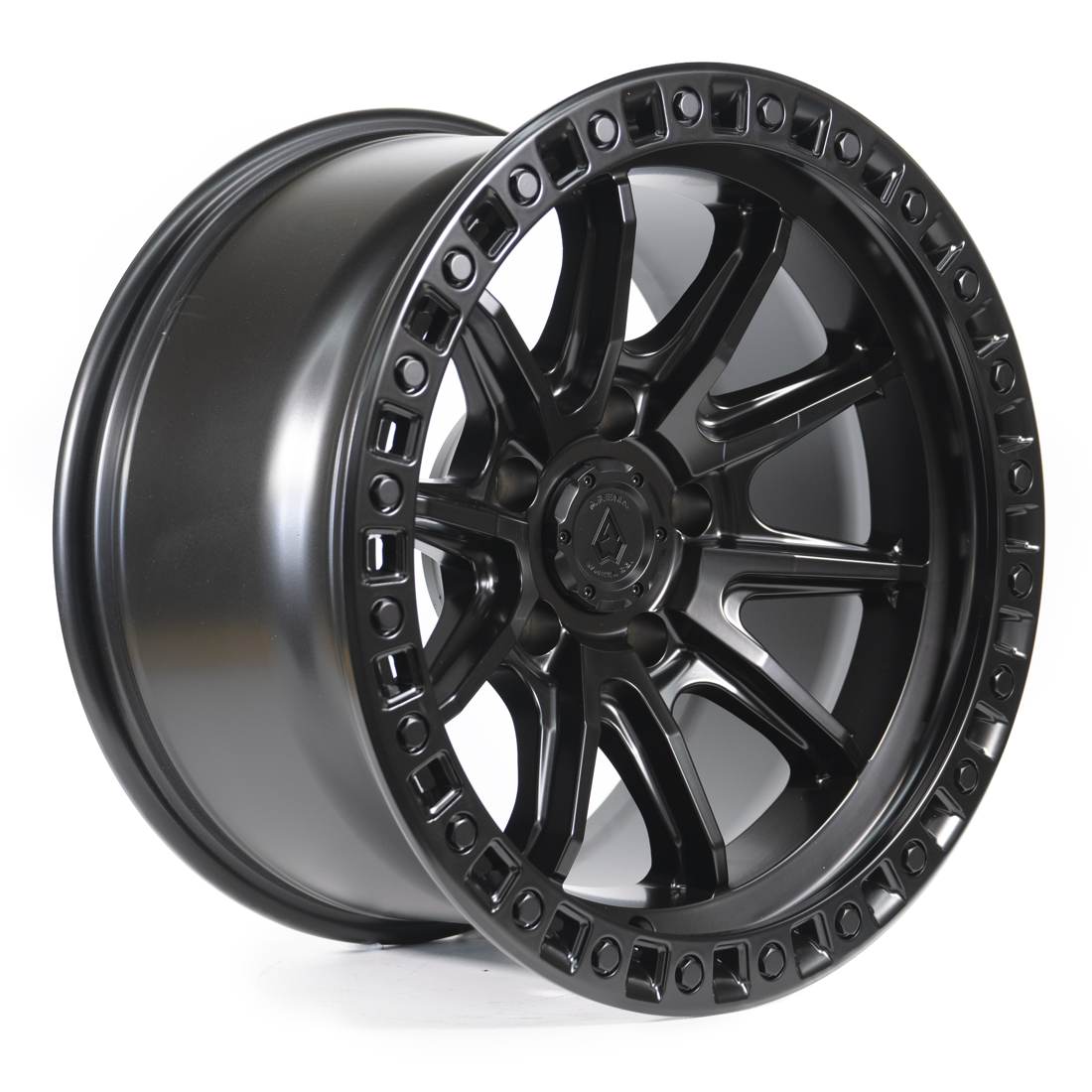Arena Wheel Co Wheels A103 Mission Satin Black 17x9 0mm Offset 8x170