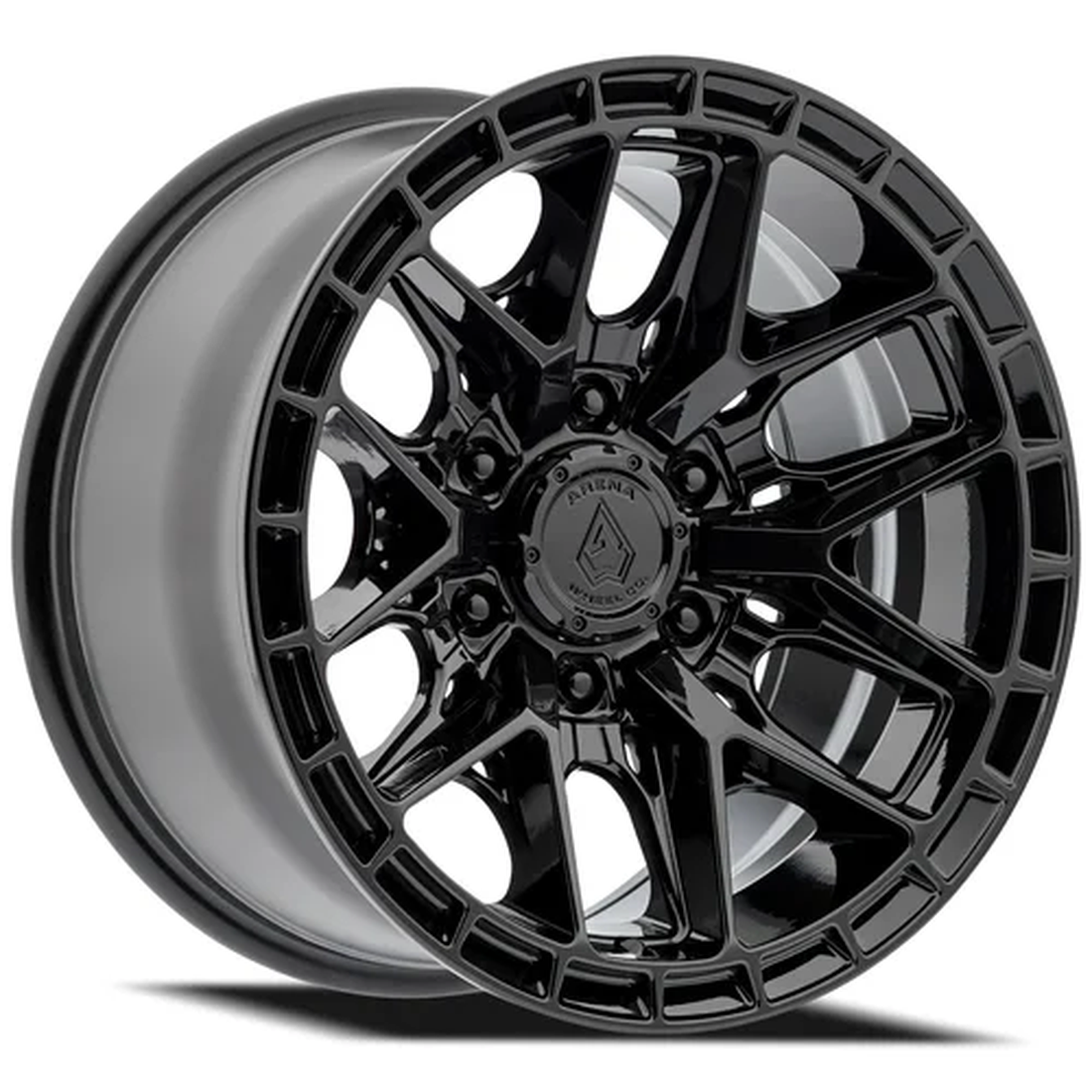 Arena Wheel Co Wheels A114 Battle Gloss Black 20x10 -18mm Offset 8x170