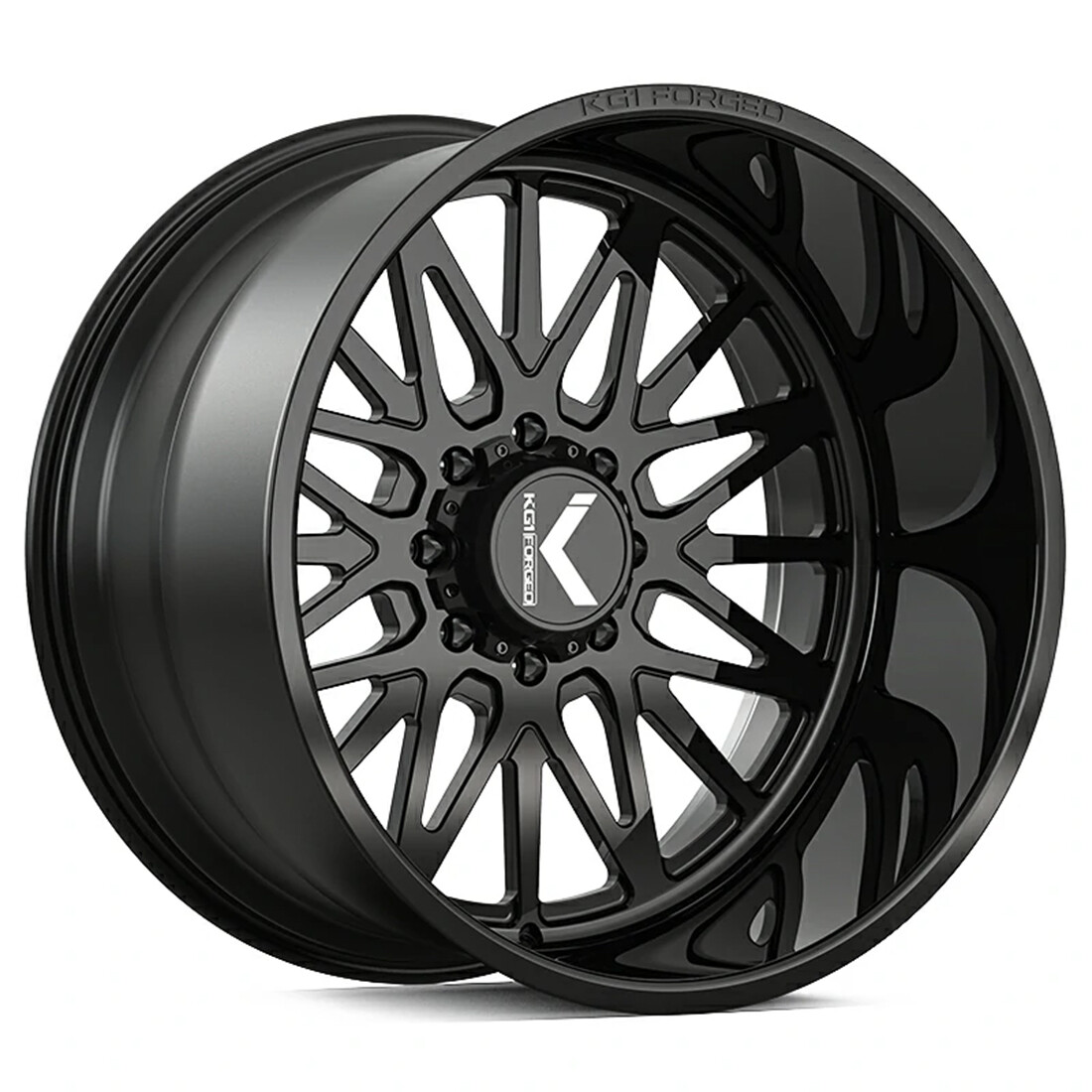 KG1 Forged Wheels Intent KT099 Gloss Black 20x10 -18mm Offset 6x139.7 (6x5.5)