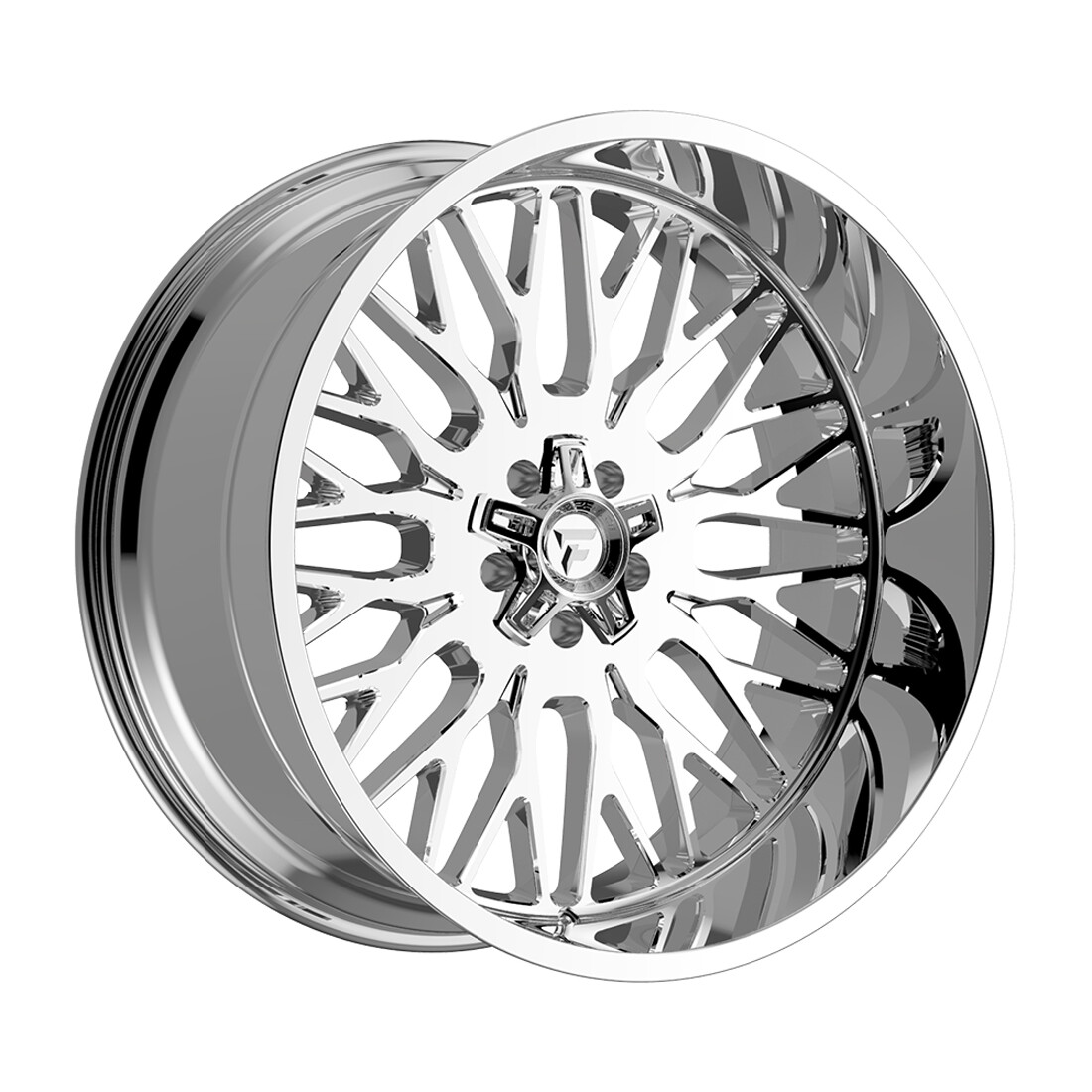 Fittipaldi Wheels FA25C Chrome 26x14 -76mm Offset 6x135,6x139.7 (6x5.5)