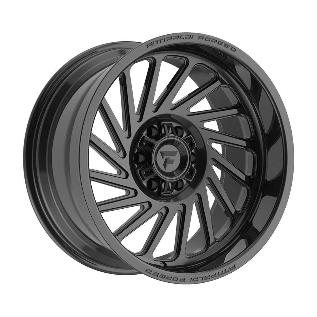 Fittipaldi Forged Wheels FTF503B Gloss Black 24x12 -44mm Offset 6x135,6x139.7 (6x5.5)