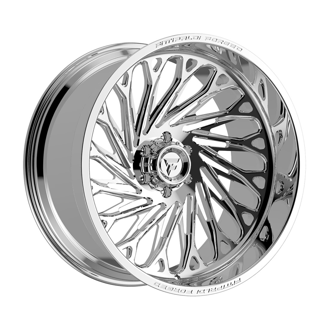 Fittipaldi Forged Wheels FTF510P Polished 26x16 -101mm Offset 8x180