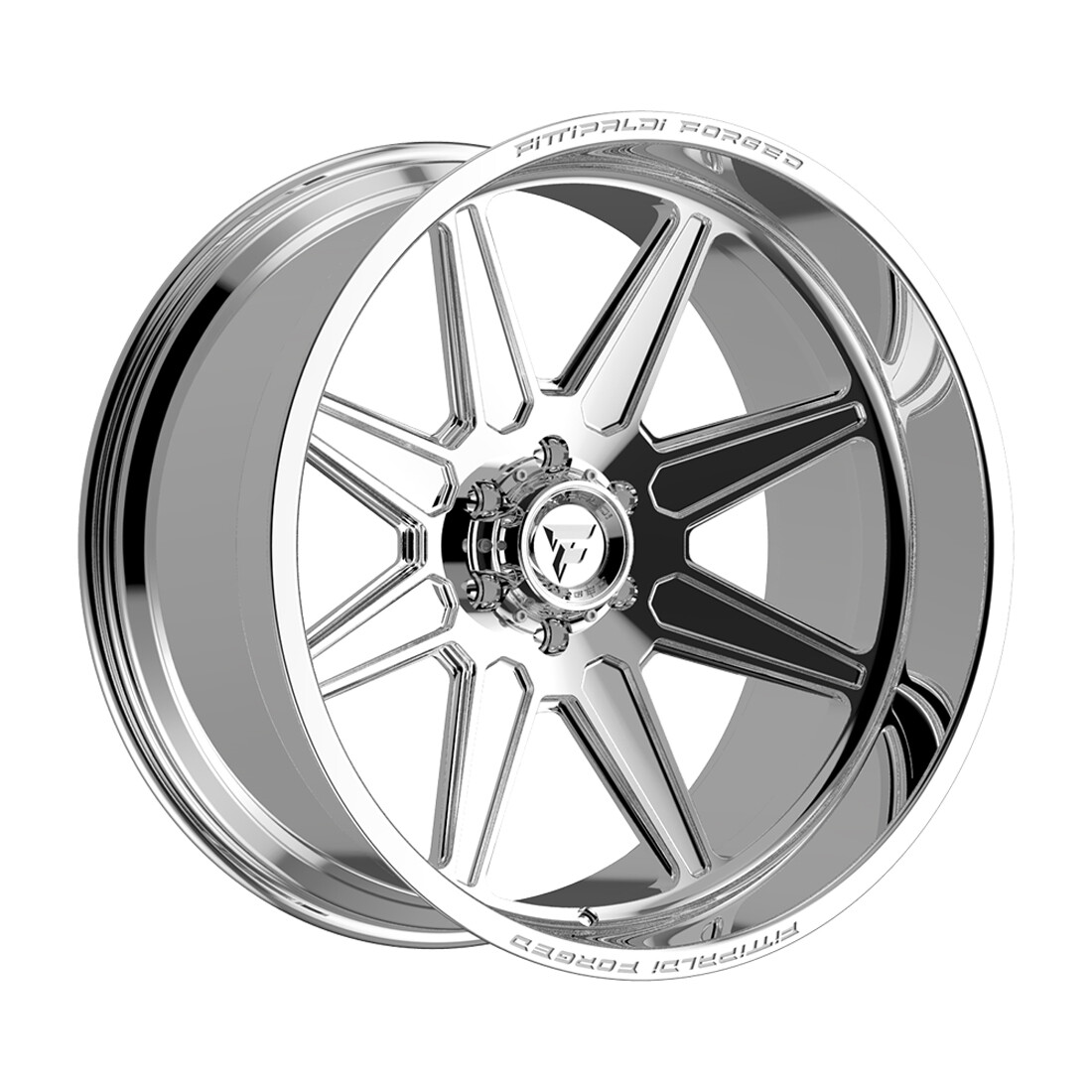Fittipaldi Forged Wheels FTF511P Polished 24x14 -76mm Offset 8x165.1 (8x6.5)
