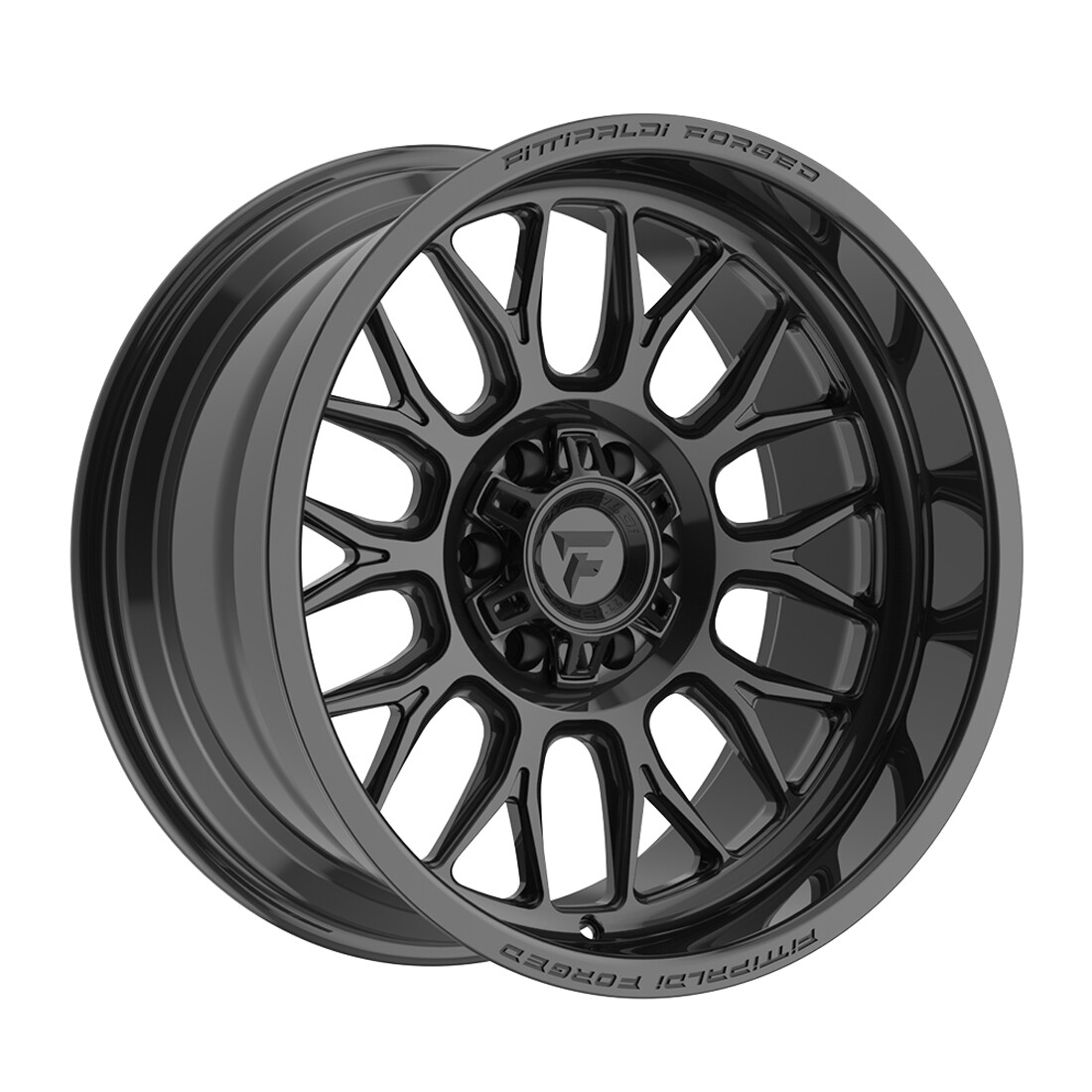 Fittipaldi Forged Wheels FTF502B Gloss Black 24x12 -44mm Offset 6x135,6x139.7 (6x5.5)