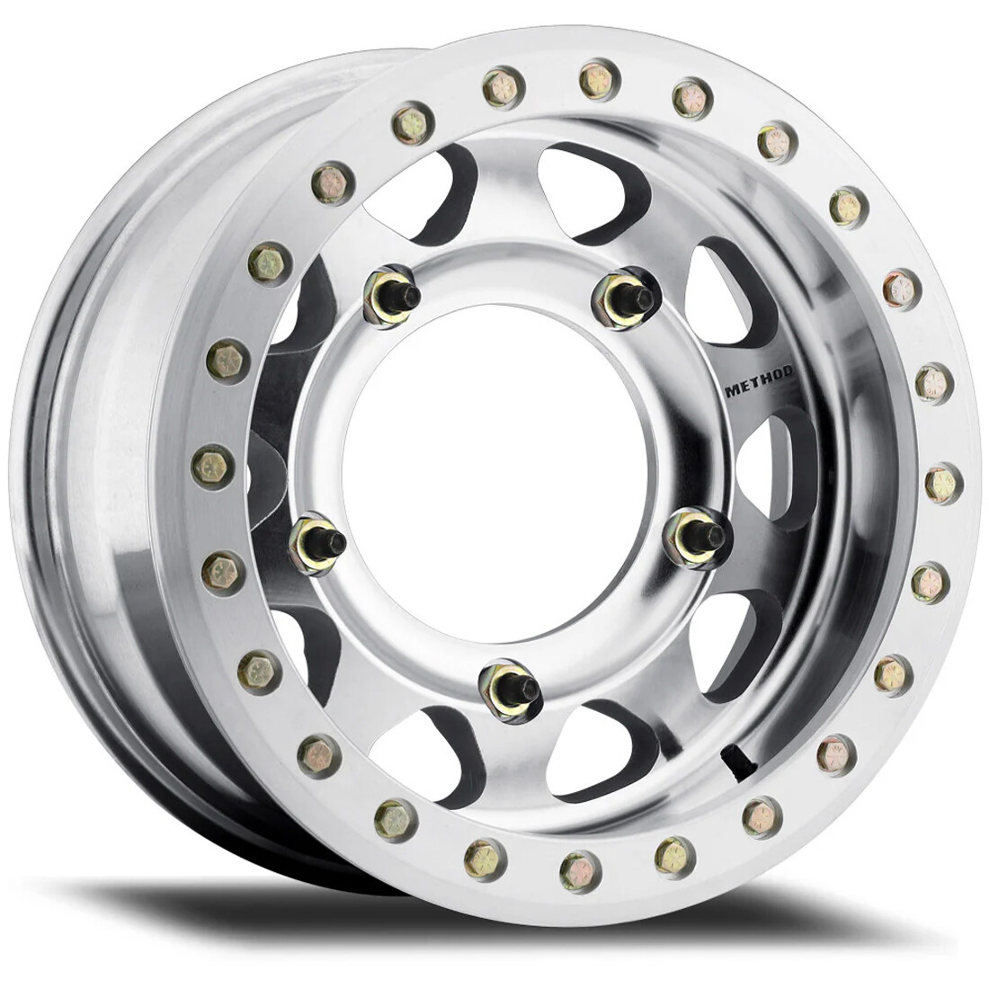 Method True Beadlock Wheels MR101 Buggy Machined Raw 17x8 -51mm Offset 5x205