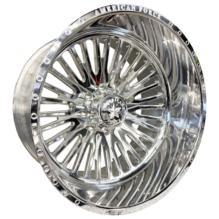 American Force Forged Wheels Spectrum SFCC CK04 Polished 24x14 -90mm Offset 8x180