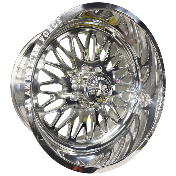 American Force Forged Wheels Extort SS N09 Polished 22x12 -40mm Offset 8x165.1 (8x6.5)