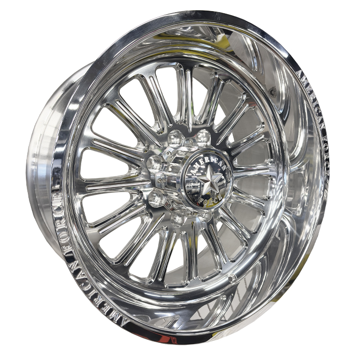 American Force Forged Wheels Lexar SS N08 Polished 22x11 0mm Offset 8x180
