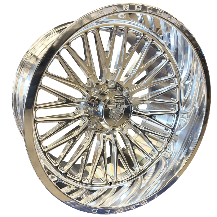 Hardcore Offroad Forged Wheels HF Maga 47 Polished 22x12 -44mm Offset 8x165.1 (8x6.5)