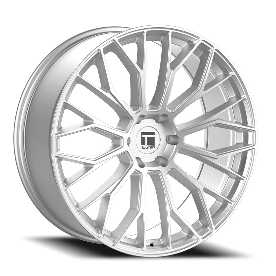 Touren Wheels TR08 3208 Gloss Silver 24x10 30mm Offset 6x135