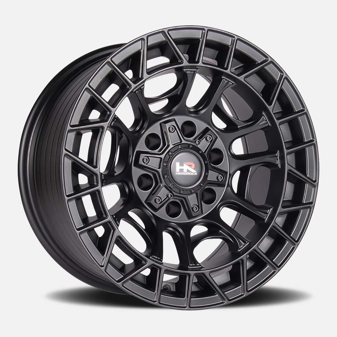 Hardrock Offroad Wheels H111 Satin Black 20x10 -19mm Offset 6x139.7 (6x5.5)