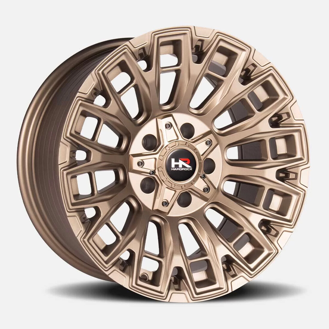 Hardrock Offroad Wheels H110 Satin Bronze 20x10 -19mm Offset 6x135