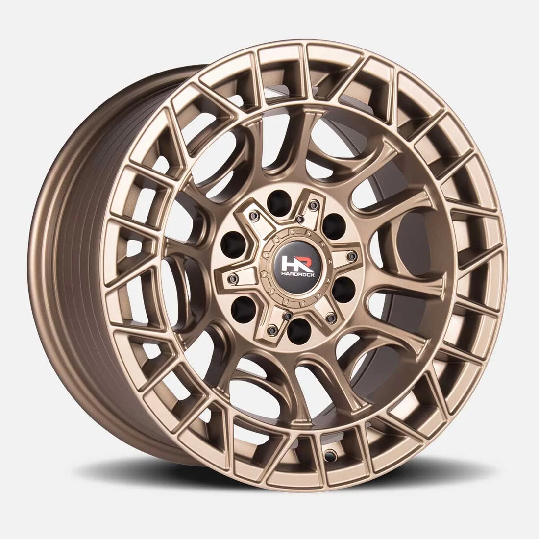Hardrock Offroad Wheels H111 Satin Bronze 20x10 -19mm Offset 6x135