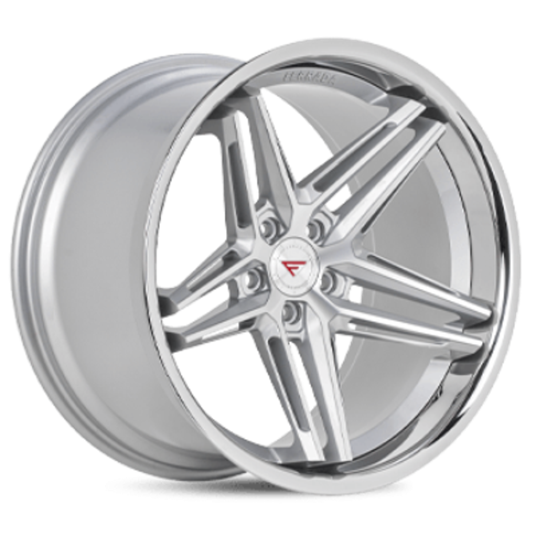 Ferrada Wheels CM1 Machined Silver Chrome Lip 19x10.5 42mm Offset 5x120