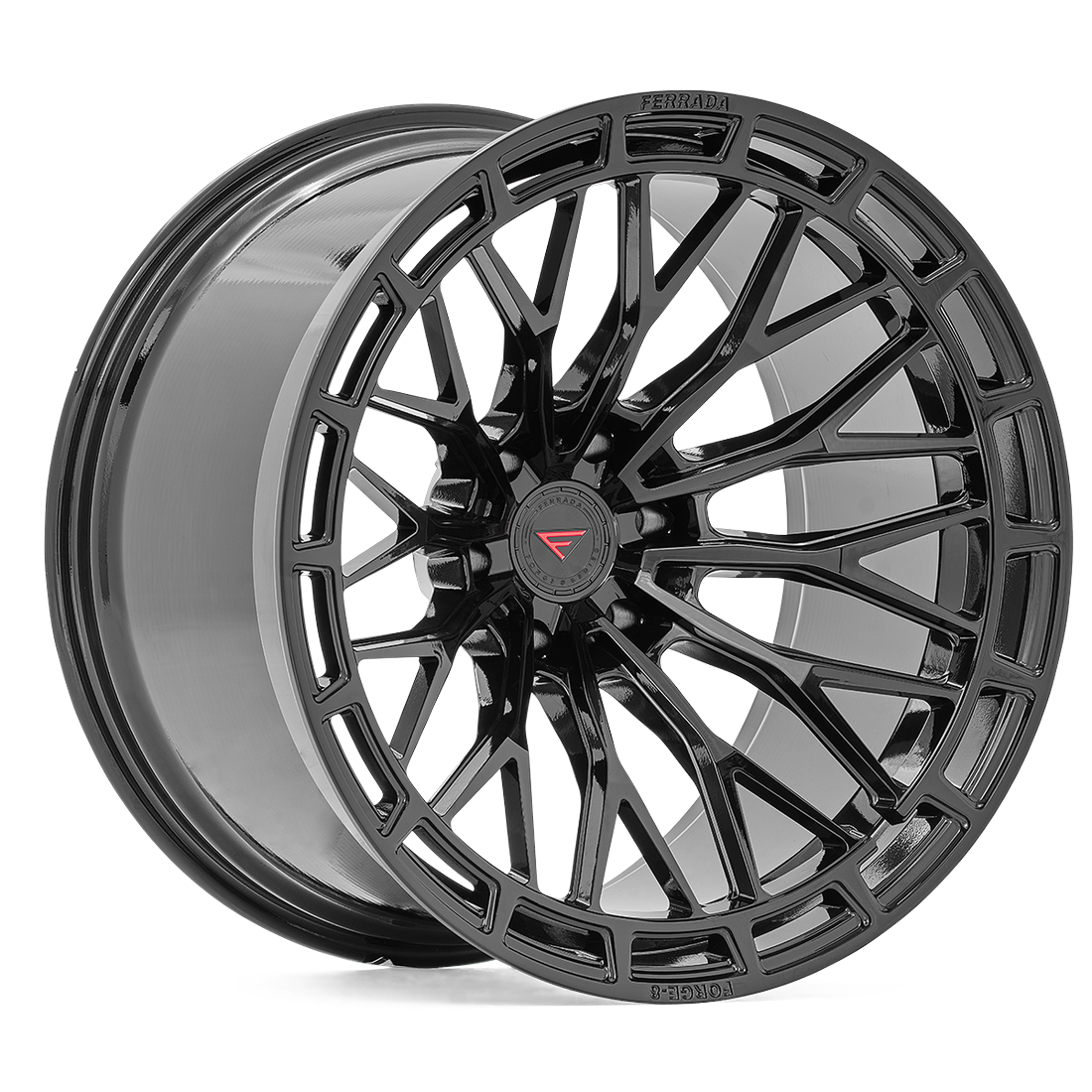 Ferrada Wheels FTR12 Obsidian Black 22x12 -44mm Offset 6x139.7 (6x5.5)