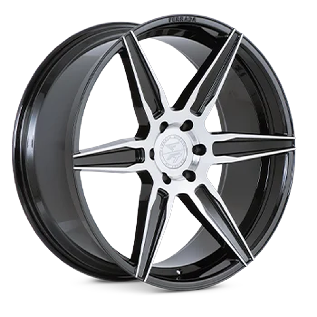 Ferrada Wheels FT2 Machined Black 24x10 30mm Offset 6x139.7 (6x5.5)