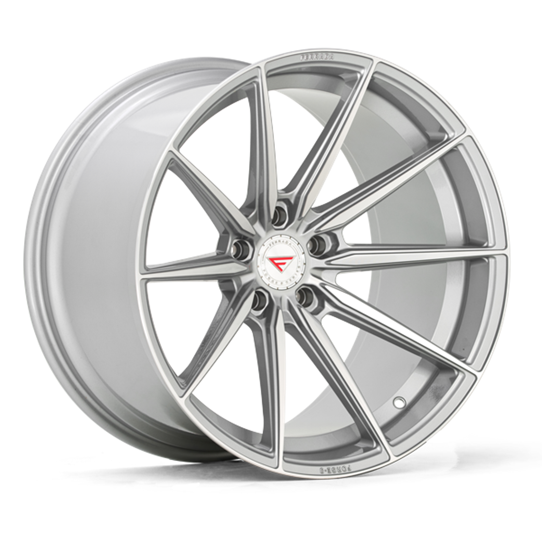 Ferrada Wheels FR10 Machined Silver 22x12 25mm Offset 5x120