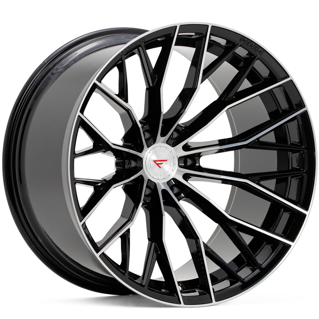Ferrada Wheels FTR9 Machined Black 22x12 -44mm Offset 6x135