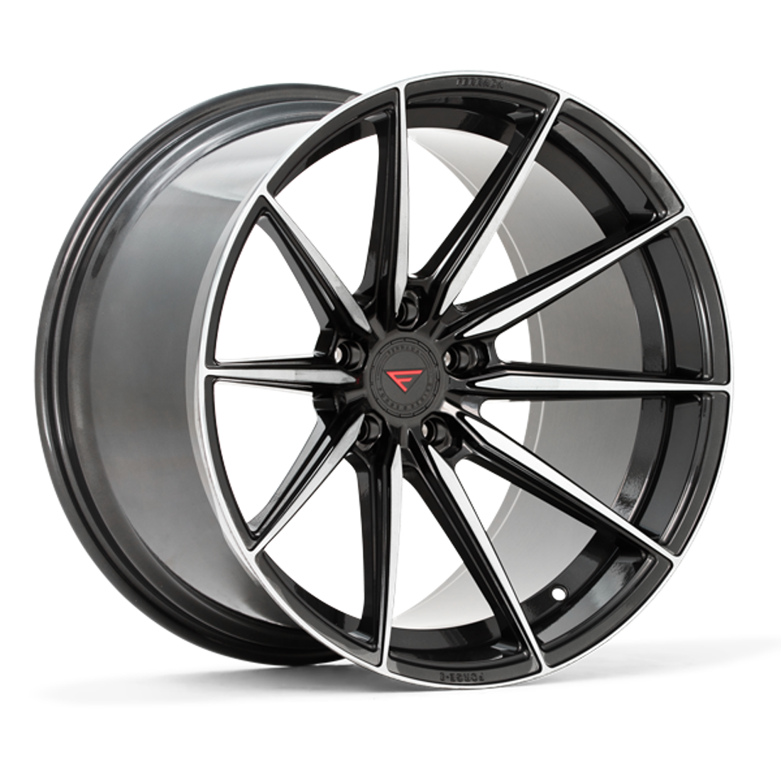 Ferrada Wheels FR10 Graphite Machine 20x12 0mm Offset 5x115