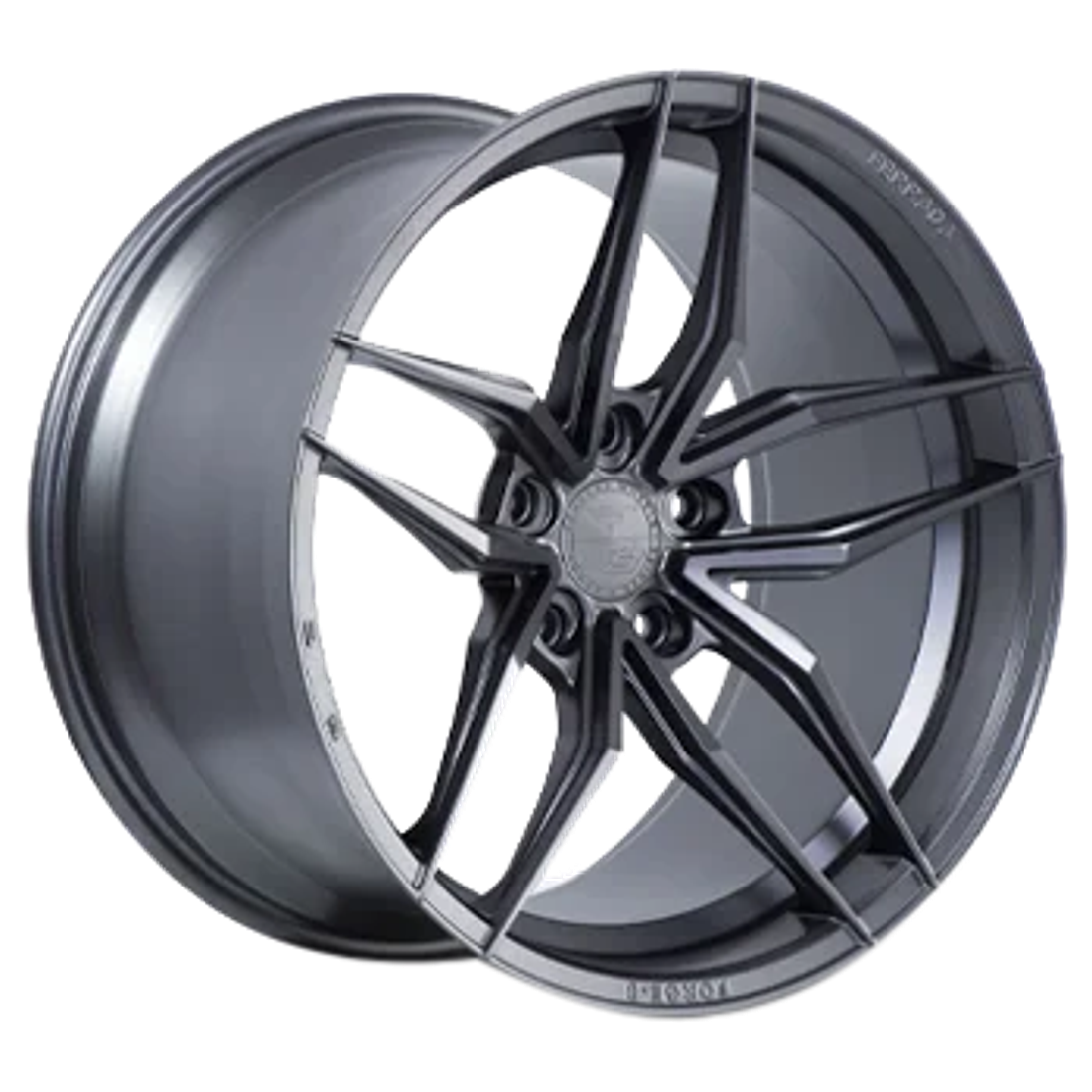 Ferrada Wheels FR5 Matte Graphite 20x12 21mm Offset 5x114.3 (5x4.5)