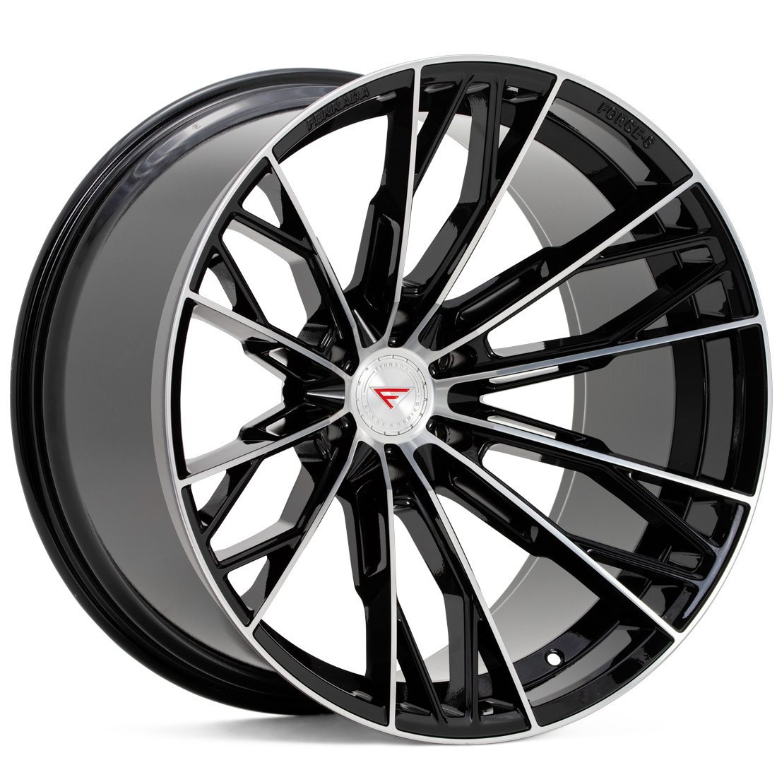 Ferrada Wheels FTR11 Machined Black 22x12 -44mm Offset 6x135