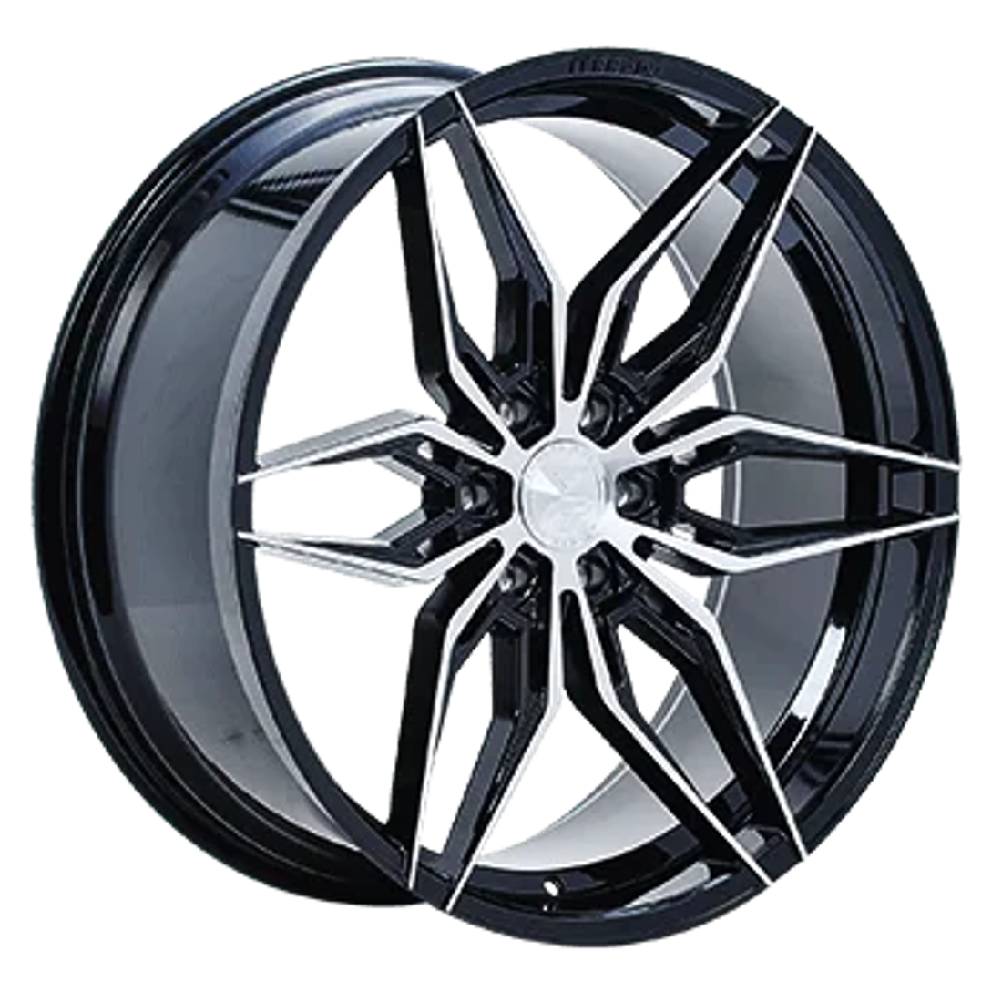 Ferrada Wheels FT5 Machined Black 24x10 25mm Offset 6x135