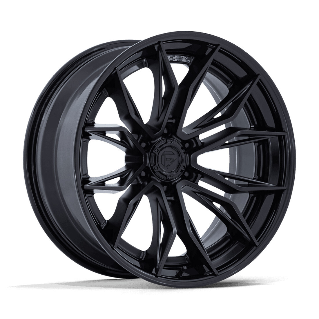 Fuel Offroad Mutiny FC404 Matte Black with Gloss Black Lip