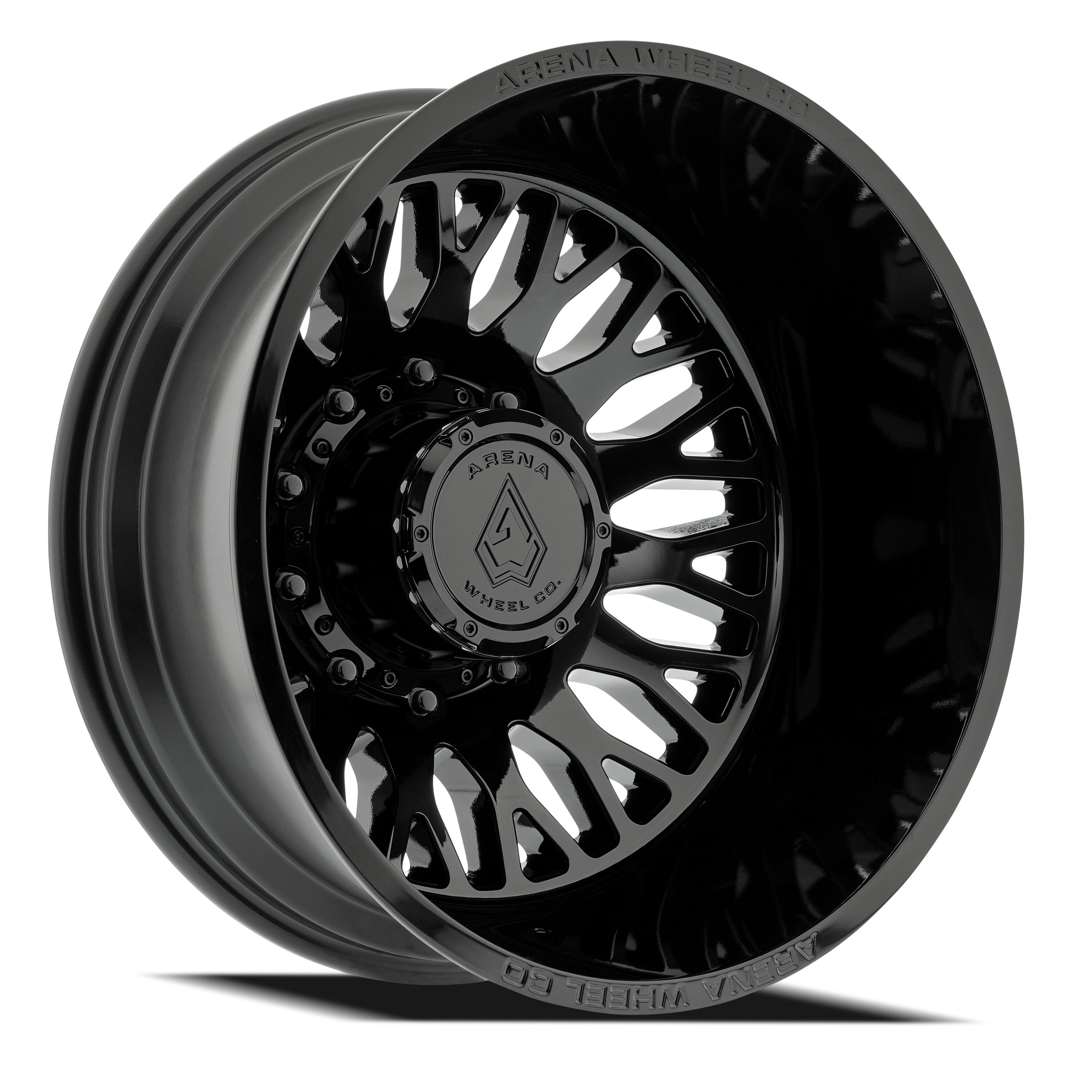 Arena Dually Rear Outer Monarch A121 - Glossy Black | 24x8.25 -222mm ...