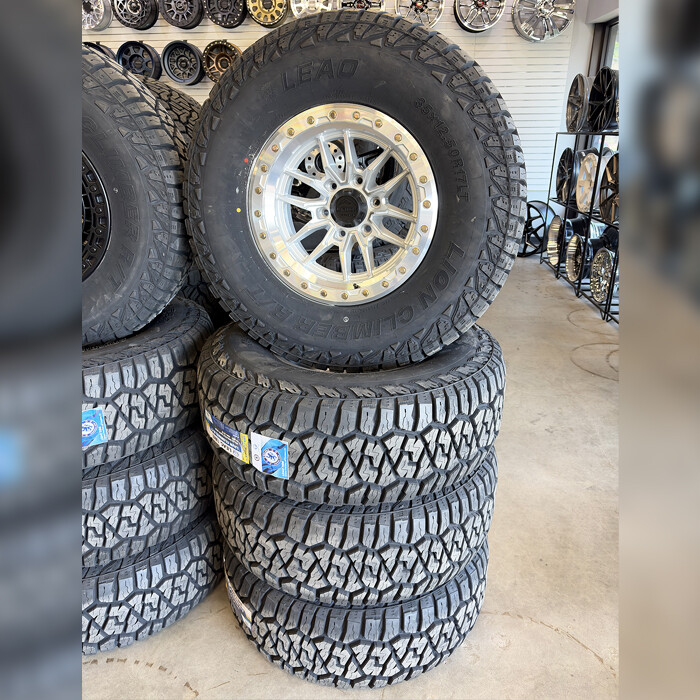 Lock Offroad Wheels Krawler Machined Face Polished 17x9 0mm Offset ...
